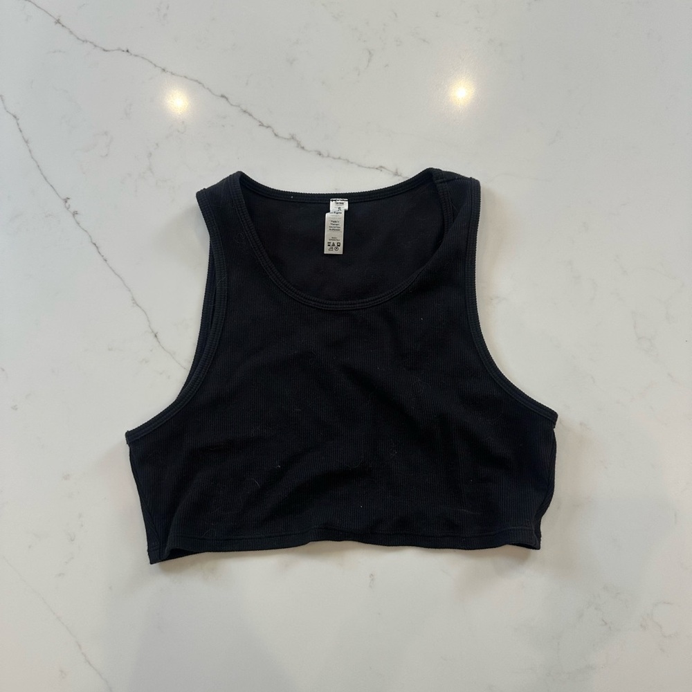 NEW Alo Razorback Black Tank